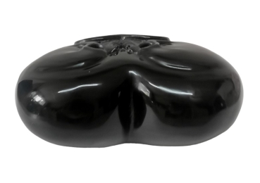 Rainbow Obsidian Skull Herz
